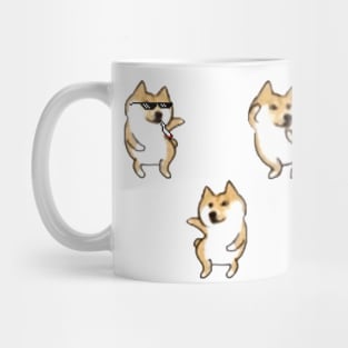 meme doge dancing Mug